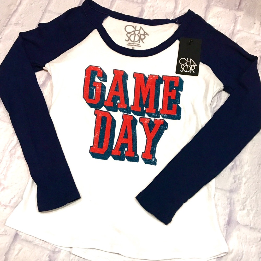 Chaser Game Day raglan shirt